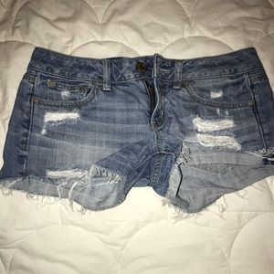 American Eagle Distressed Shorts